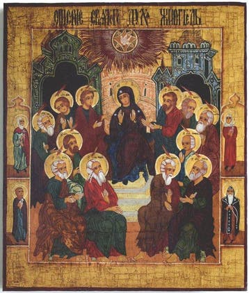 Icoon - Russisch-orthodoxe icoon De Neerdaling van de