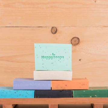HappySoaps Bergamot en Wierook Body Bar - 100g., Ophalen of Verzenden, Nieuw, Overige typen