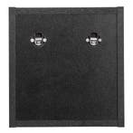 Wandrek Newport voor badkamer 25x27x21 cm zwart [en.casa], Huis en Inrichting, Verzenden, Nieuw