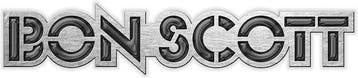 Bon Scott - Logo - ijzeren pin officiële merchandise, Ophalen of Verzenden, Nieuw, Kleding