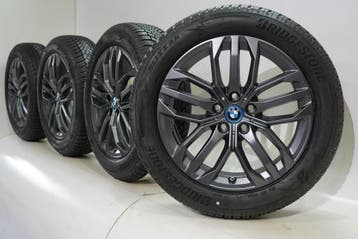 BMW X1 iX1 U11 BEV X2 iX2 U10 879 18 inch velgen Bridgestone, 18 inch, Gebruikt, Velg(en), Winterbanden