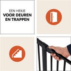 Hauck Clear Step Autoclose 2 Traphekje - 75 t/m 80 cm -, Kinderen en Baby's, Traphekjes, Ophalen of Verzenden, Zo goed als nieuw