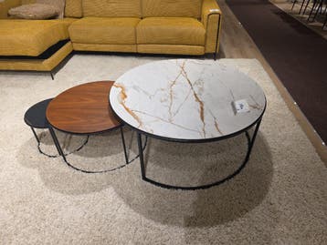 Dune design salontafel, 3-delig, Nieuw
