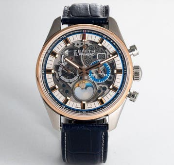 Zenith - Chronomaster El Primero Grande Date Full Open Moon, Sieraden, Tassen en Uiterlijk, Horloges | Antiek