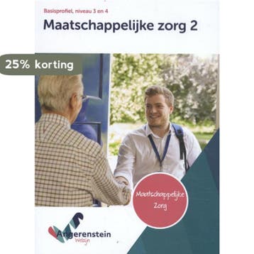 Maatschappelijke zorg / 2 / Angerenstein Welzijn - M. Farla, Verzenden, Zo goed als nieuw, M. Farla