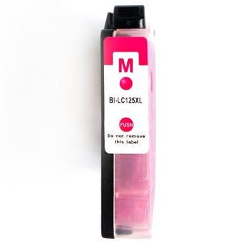 Huismerk Brother LC-125XLM cartridge magenta, Verzenden, Nieuw, Huismerk
