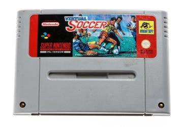 Virtual Soccer [Super Nintendo], Ophalen of Verzenden, Zo goed als nieuw
