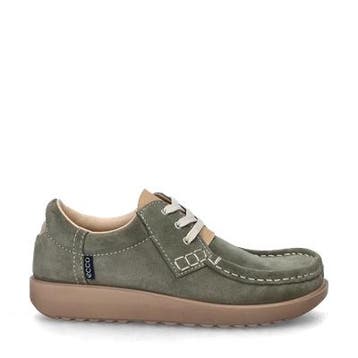 Ecco Joke veterschoenen voor dames in het Groen, Ecco, Verzenden, Nieuw, Wandelschoenen