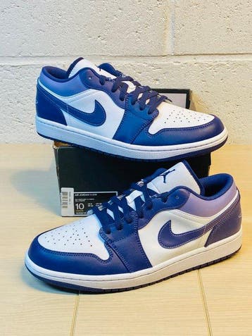 Air Jordan - One Low White Purple P46 - Sneakers - Maat: EU, Nieuw