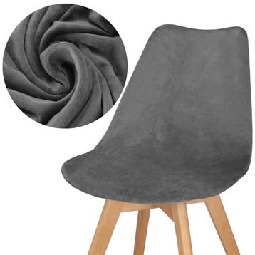 Stoelhoes - Voor Eetkamerstoelen - Met Stretch - Grijs, Ophalen of Verzenden, Nieuw in verpakking