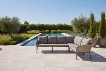 Taste by 4 Seasons Bo Cosy tuinset hoekbank *SALE 50%, Tuin en Terras, Tuinsets en Loungesets, Ophalen of Verzenden, Nieuw