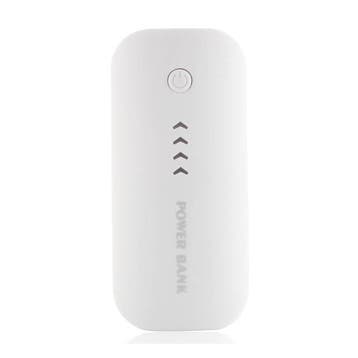 Externe 5600mAh Powerbank Noodaccu Batterij Oplader Wit, Verzenden, Nieuw, Stuff Certified®