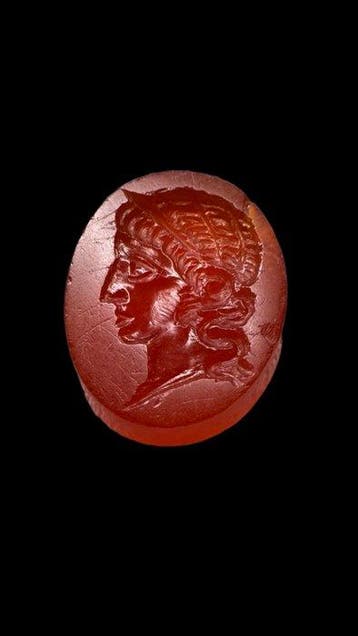 Oud-Romeins carneool Intaglio