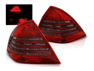 LED achterlichten Red Smoke geschikt voor Mercedes C-klasse, Auto-onderdelen, Verlichting, Verzenden, Nieuw, Mercedes-Benz