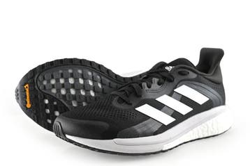 Adidas Sportschoenen in maat 41 Zwart, Verzenden, Zo goed als nieuw, Adidas, Sportschoenen