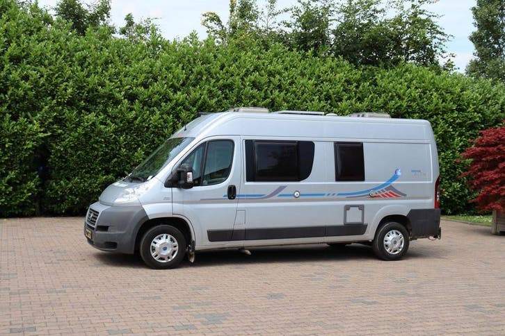 Veiling: Mobilhome Camper Adria Mobil Adriatik Diesel 120pk, Caravans en Kamperen, Campers, Handgeschakeld, Diesel, Adria, Ophalen