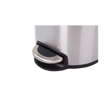 Artistic step bin 30 ltr - Mat RVS, Verzenden, Nieuw