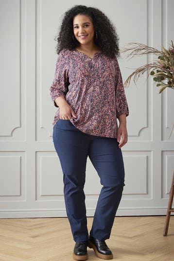 ZHENZI Jazzy half wijde broek Maat:, Verzenden, Nieuw, Overige kleuren