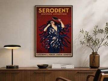 Leonetto Cappiello - Serodent Dentifrice Antiseptique –
