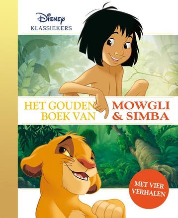 Het Gouden Boek van Mowgli en Simba / Gouden Voorleesboeken, Verzenden, Zo goed als nieuw, Disney