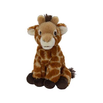 Pluche giraffe knuffel - zacht - 17 cm - speelgoed, Verzenden, Nieuw