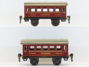 Märklin 0 - Uit set R882 - Modeltrein personenwagen (2) - 2x