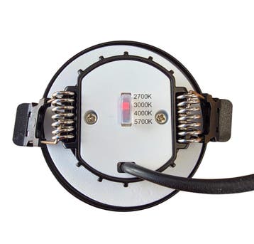 LED inbouwspot HUGO 6W dimbaar IP65 met CCT-switch - Messing, Ophalen of Verzenden, Nieuw