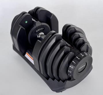 Strongman Duo-Tech verstelbare dumbbell 40 kg – gewicht, Verzenden, Nieuw, Metaal, Benen