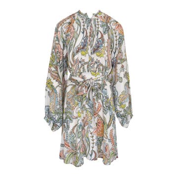 Princess goes Hollywood • paisley jurk ecru • 36, Kleding | Dames, Jurken, Princess goes Hollywood, Verzenden, Wit, Nieuw
