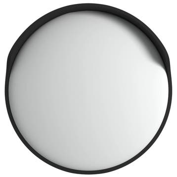 vidaXL Buiten Convex Verkeersspiegel Zwart Ø45 cm, Huis en Inrichting, Verzenden, Nieuw