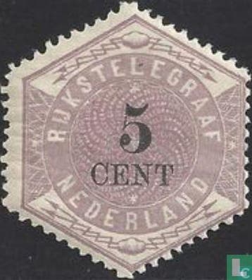 Nederland - Telegramzegels - 1879, Verzenden, Postfris