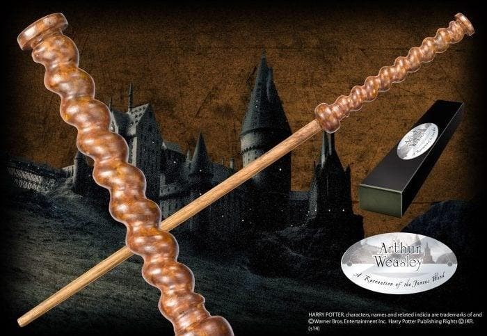 Harry Potter Toverstaf Arthur Weasley, Verzamelen, Harry Potter, Nieuw, Ophalen of Verzenden