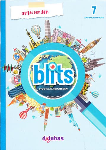 Blits Studievaardigheden Versie 2 Antwoorden groep 7, Verzenden, Nieuw