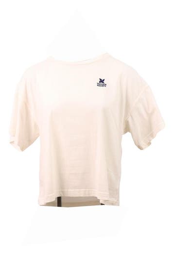 The New Society T-shirt in maat S Beige, Kleding | Dames, The New Society, Verzenden, Zo goed als nieuw, Beige