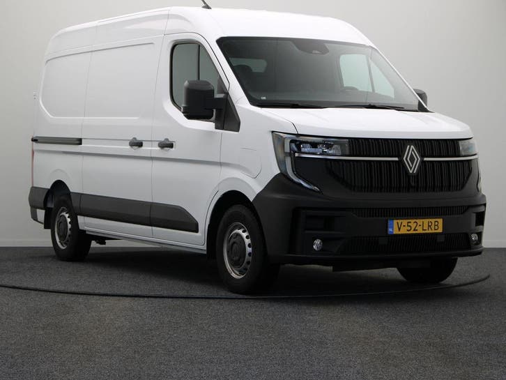 Renault Master E-Tech T35 L2H2 Advance long range 87 kWh, Auto's, Bestelauto's, Dealer onderhouden, Lease, Automaat, Wit, Financial lease