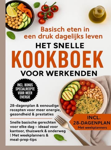 Basisch Eten In Een Druk Dagelijks Leven – Het Snelle Kookbo, Boeken, Ophalen of Verzenden, Nieuw, Julia RecipeMaster
