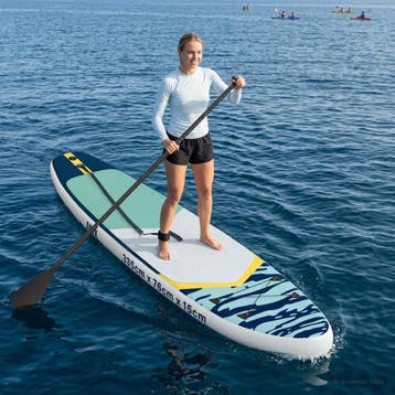 vidaXL Opblaasbaar Stand Up Paddle Board APEX 335 x 76 x 15, Watersport en Boten, Verzenden, Nieuw