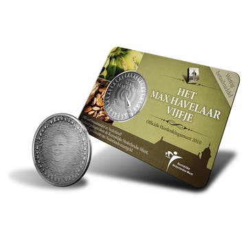 5 Euro 2010 Max Havelaar UNC Coincard, Verzenden