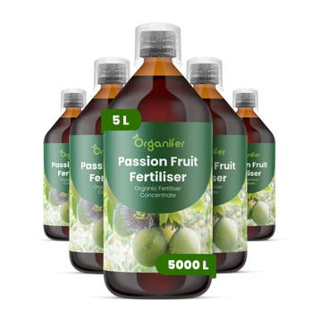 Passievrucht Vloeibare Meststof - Set 5x1 liter, Verzenden, Mest