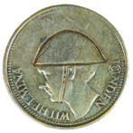 Nederland. Wilhelmina. 25 Cent 1941 - Wilhelmina in Londen, Postzegels en Munten, Munten | Nederland