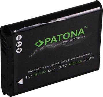Samsung BP70A / SLB-70A accu (Patona Premium), Verzenden, Nieuw