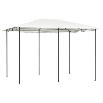 vidaXL Prieel 160 g/m² 3x4x2,6 m crèmekleurig, Verzenden, Nieuw