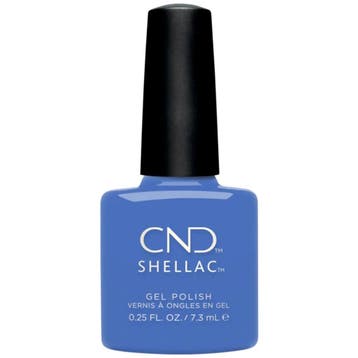 CND  Shellac  #444 Motley Blue  7.3 ml, Verzenden, Nieuw