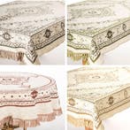 Tafelkleed handweef Marseille - ook in rond div maten kleed, Verzenden, Nieuw, Rechthoek, Binnen
