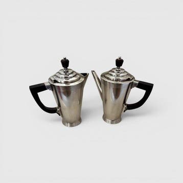 Theepot - Verzilverd - 1930er jaren Mappin & Webb