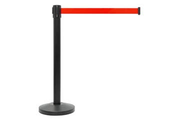 Afzetpaal met Trekband | Zwart/Rood, Ophalen of Verzenden, Nieuw