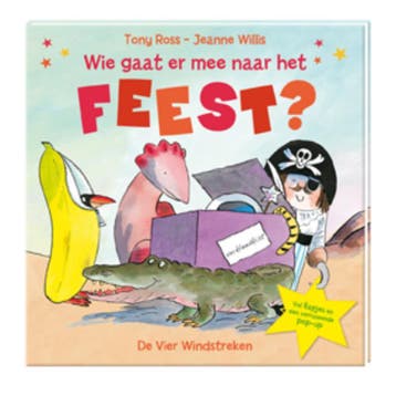 Wie gaat er mee naar het feest? / Een Vier Windstreken, Verzenden, Gelezen, Jeanne Willis