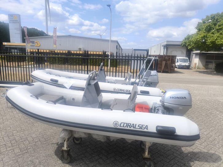 Diverse, Nieuwe CoralSea Aluminium Ribs, met nieuwe Honda
