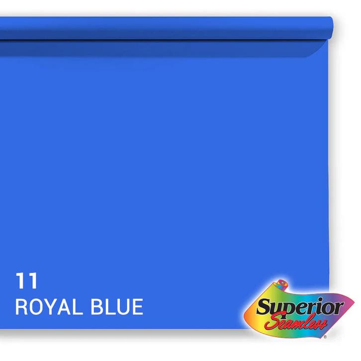 Superior Achtergrondpapier Royal Blue 2.72m x 11m, Audio, Tv en Foto, Fotografie | Fotostudio en Toebehoren, Achtergrond, Nieuw