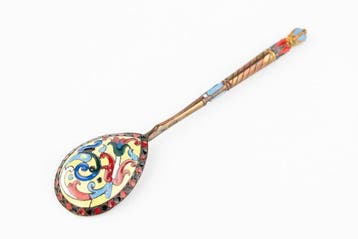 Lepel - .916 (88 Zolotniki) zilver - Sint-Petersburg